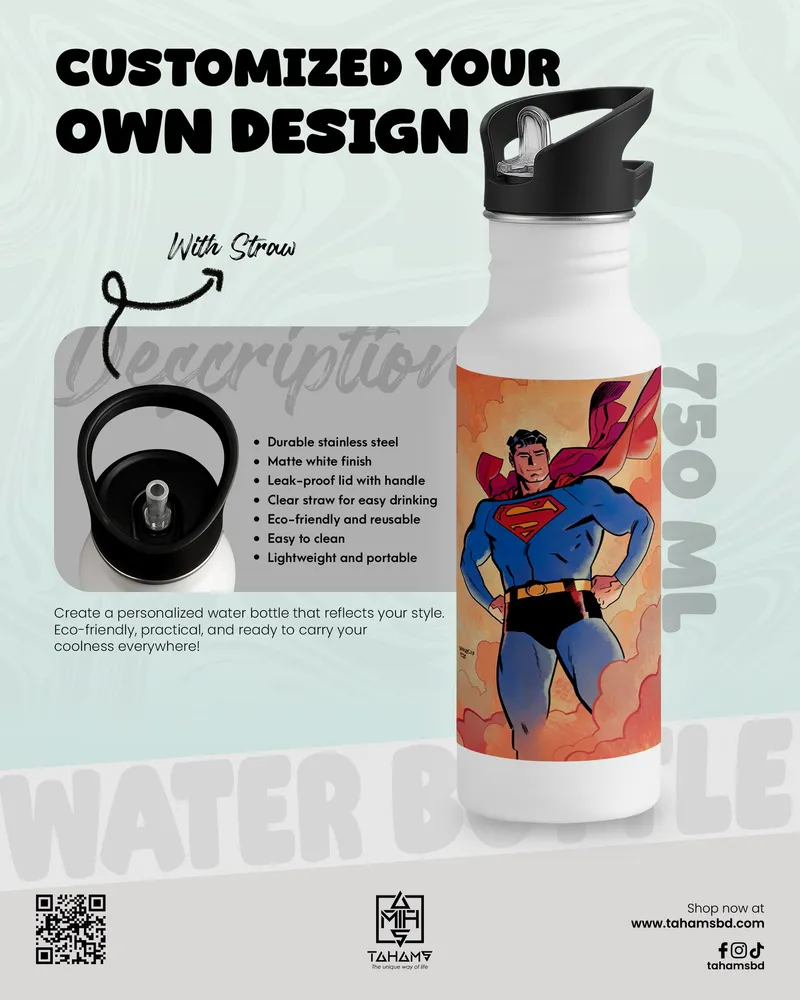 Custom 750ML Water Bottle  